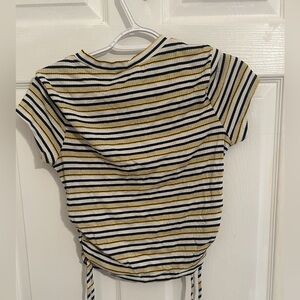 Striped Women’s Crop Top